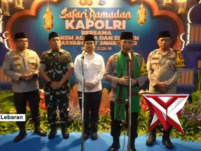 Dalam rangkaian Safari Ramadan di Jawa Timur, Sabtu (15/3). Kapolri Jenderal Polisi Drs. Listyo Sigi
