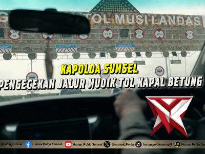 Pengecekan jalur mudik