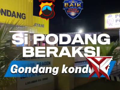 Si Podang Beraksi Gondang Kondusif