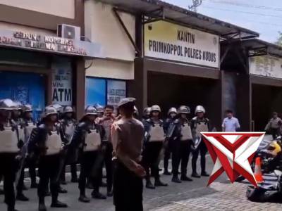 Assistensi ton dalmas dan raimas polres Kudus oleh Ditsamapta Polda Jateng - PoliceTube