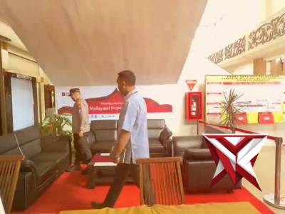 *Kapolresta Bengkulu Tekankan Kebersihan dan Kesiapan Pos Pam Idul Fitri*