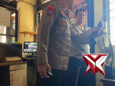 Serah terima piket penjagaan