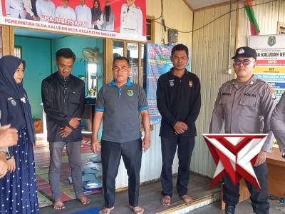 PELAKSANAAN PATROLI DI DESA KALUDAN KECIL