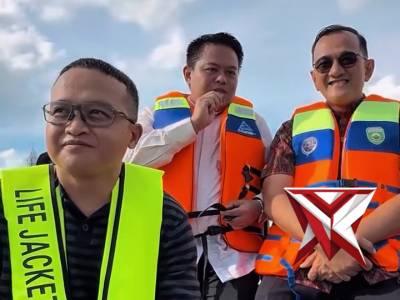 Polres OKI Hadir 
Giat Pengamanan Cakat Stempel di sungai Komering Kecamatan Kayuagung Kab OKI