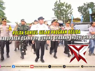 POLDA SUMSEL GELAR PROGRAM BELIDA DI KABUPATEN OGAN ILIR