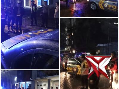 KAPOLSEK SUKASARI PIMPIN GIAT KRYD GABUNGAN POLSEK ZONA BARAT