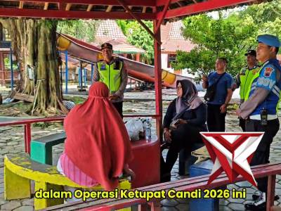 Patroli Operasi Ketupat Candi 2026 Kapolsek Karangmalang Pimpin Pengamanan di Objek Wisata Dayu Park