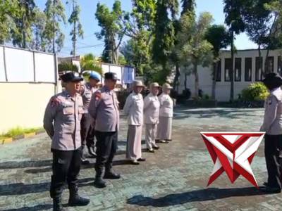 Apel Pagi di Pinpin oleh ibu Kanit Binmas