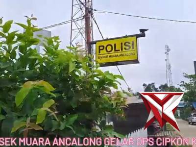 Patroli Rutin Polsek Muara Ancalong Berikan Rasa Aman