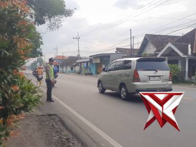 Protap pagi anggota polsek bangsal