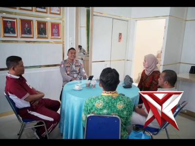 Silahturahmi Kapolres OKI dan PLN up 3 Ogan Ilir - PoliceTube