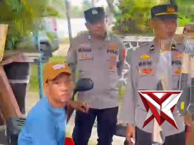 Sambanng Sat binmas polres oki