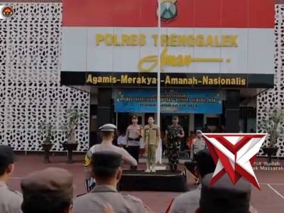 Polres Trenggalek Resmi Gelar Operasi Ketupat Semeru 2026, Wujudkan Lebaran Aman Kondusif