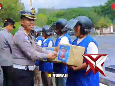 Deklarasi Bentor Pelopor Keselamatan Berlalu Lintas Polda Maluku Utara