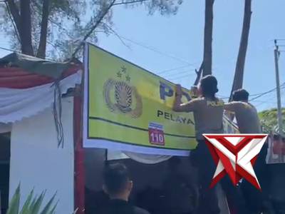 KAPOLRES BENGKULU SELATAN MONITORING DAN PENGECEKAN POS PAM PELAYAN DAN TERPADU