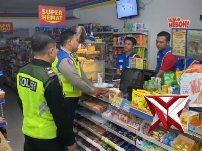 Patroli Minimarket yang beroprasi 24 Jam