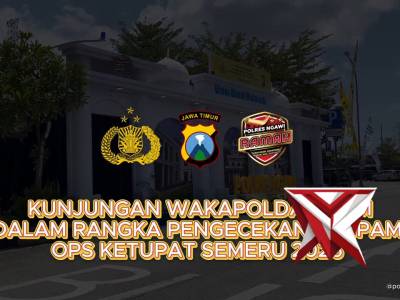 KUNJUNGAN WAKAPOLDA JATIM DI POS YAN REST AREA 575 A NGAWI - PoliceTube