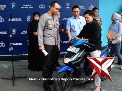 Polresta Malang Kota berhasil mengungkap Aksi pencurian sepeda motor (curanmor)