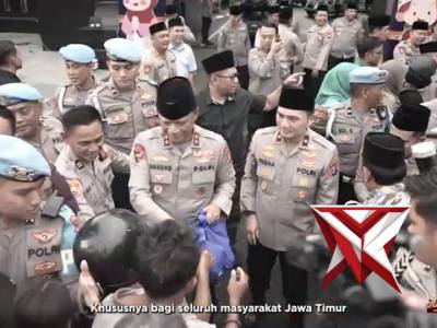 ???? Kapolda Jawa Timur Irjen Pol. Drs. Nanang Avianto,M.Si., beserta seluruh jajaran