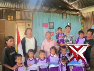 Langkah Kecil Harapan Besar Seragam Baru Untuk Masa Depan Anak NTT.