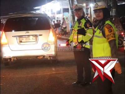 Ciptakan rasa aman dan nyaman bagi masyarakat, Personil Polres Belitung Timur hadir di tengah masyar