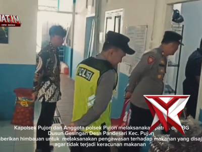 MBG polsek Pujon Polres Batu