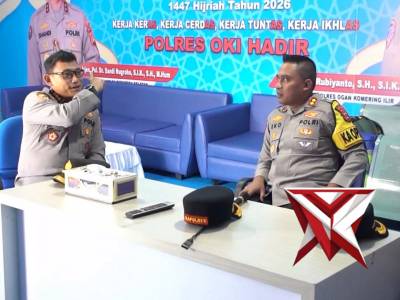 Pemantauan Posyan dan Mako Polres OKI oleh Pamatwil Polda Sumsel