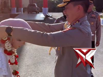 Pelepasan mantan Kasat Lantas Polres Pidie Jaya