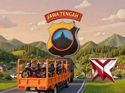 Mudik aman , klrga bahagia... Polda Jateng memberikan fasilitas mudik gratis VALET RIDE....