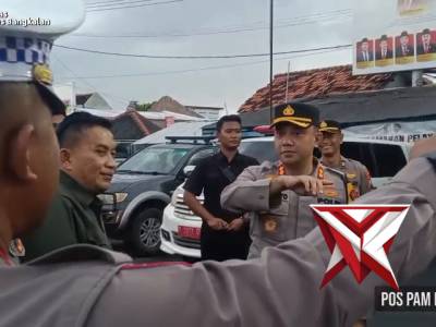 Kapolres Bangkalan AKBP Wibowo, S.I.K., M.H., Didampingi Ketua Bhayangkari Cabang Bangkalan Ny. Tiff