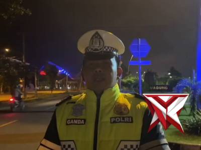 Pantauan arus lalulintas di jalan tol Kayuagung - PoliceTube