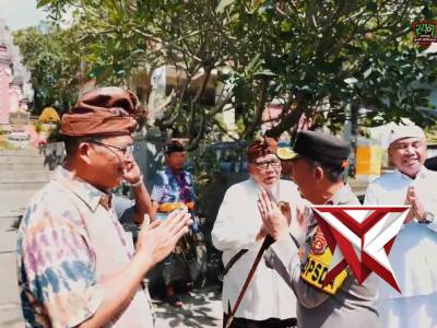 KUNJUNGAN KAPOLDA SUMSEL KE PURA SRIWIJAYA