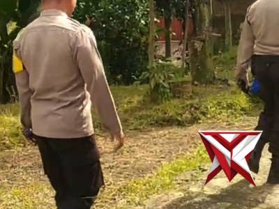 Polsek Katapang Datangi Warga Kerja Bakti, Wujud Apresiasi dan Dukungan