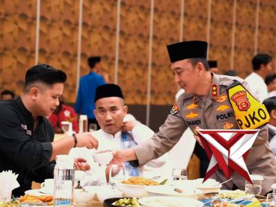 Dialog dan Harmoni: Kapolda Sumsel Buka Puasa Bersama Elemen Mahasiswa
