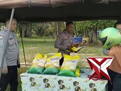 GERAKAN PANGAN MURAH POLRES LINGGA