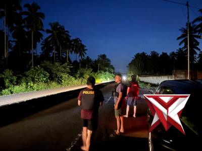 Respon Layanan 110, Adanya Aksi Balap Liar di Jln. Raya Desa Wasian Tim Satya Polres Minut