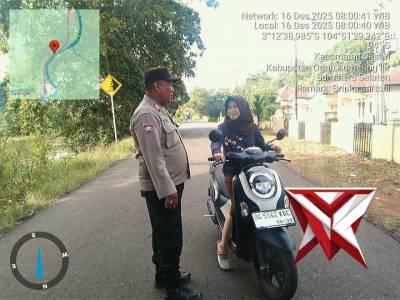 Pers Polsek Jejawi giat KRYD di wilkum Polsek Jejawi dg sasaran pelaku 3C,sajam,senpira,narkoba, dll