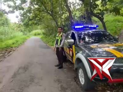 Polsek Pagak laksanakan patroli siang di daerah rawan kejahatan dan laka lantas