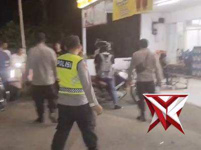 Personil polres OKI memberikan Himbauan kepada Masyarakat - PoliceTube