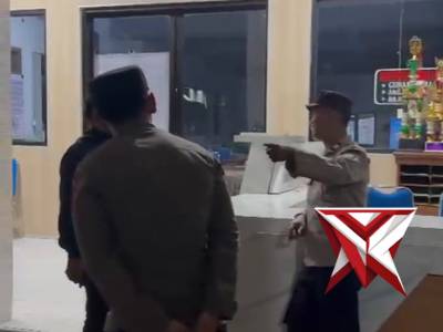 Patroli Dialogis Aiptu Piyanto bersama anggota Polsek Turen Polres Malang