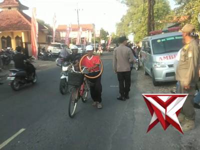 Kapolsek Karanggeneng, Danramil, dan seluruh peserta  persiapan melaksanakan upacara  HUT RI KE -80