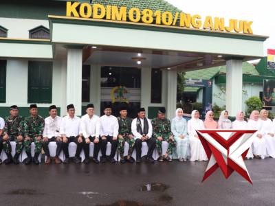 Safari Ramadhan Dan Buka Bersama Pangdam V Brawijaya di Kodim 0810 Nganjuk