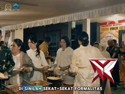 Buka puasa bersama forkopimda kabupaten MBD dan masyarakat maluku barat daya di polres MBD - PoliceTube