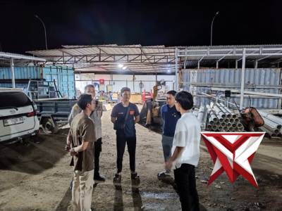 Anggota Samapta Polsek Jejawi Laksanakan Patroli Malam