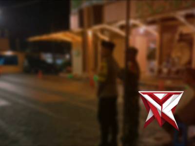 BHABINKAMTIBMAS DS. SUMBERPUCUNG AMANKAN KEGIATAN PENGAJIAN UMUM DALAM RANGKA MENYAMBUT RAJABIYAH 14