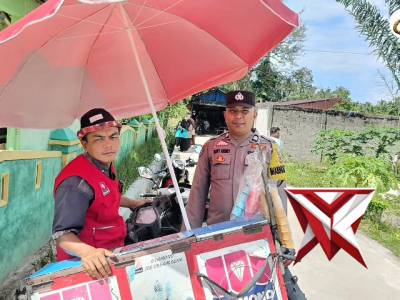 Bhabinkamtibmas Polsek Panti Ajak masyarakat untuk bersama-sama menjaga kamtibmas