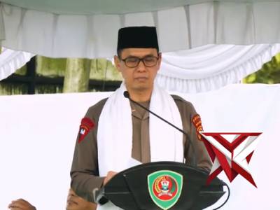 Kapolda Maluku Jadi Khotib Sholat Id