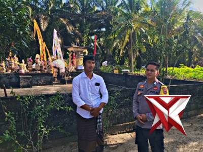 Babin simpang rimba melakukan pam nyepi