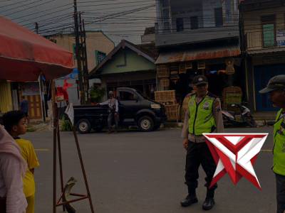 Pengamanan pasar takjil sumberpucung