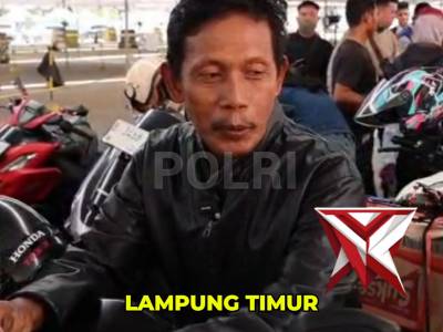 03 Para pemotor yang melintas di Pelabuhan Ciwandan merasa lebih tenang selama perjalanan mudik